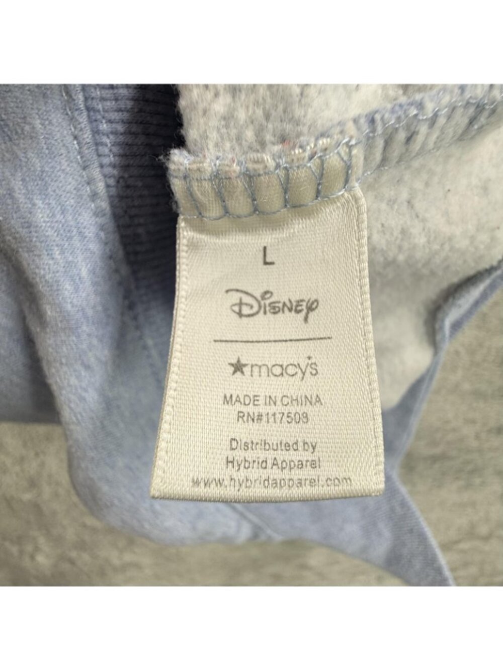 Vintage Disney Sweatshirt Mens Large Blue Float Squad Mickey Minnie Pluto Crew - Picture 10 of 16